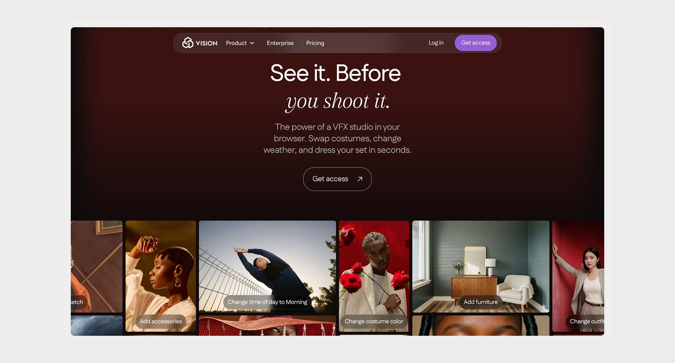 Landing Page — Hero